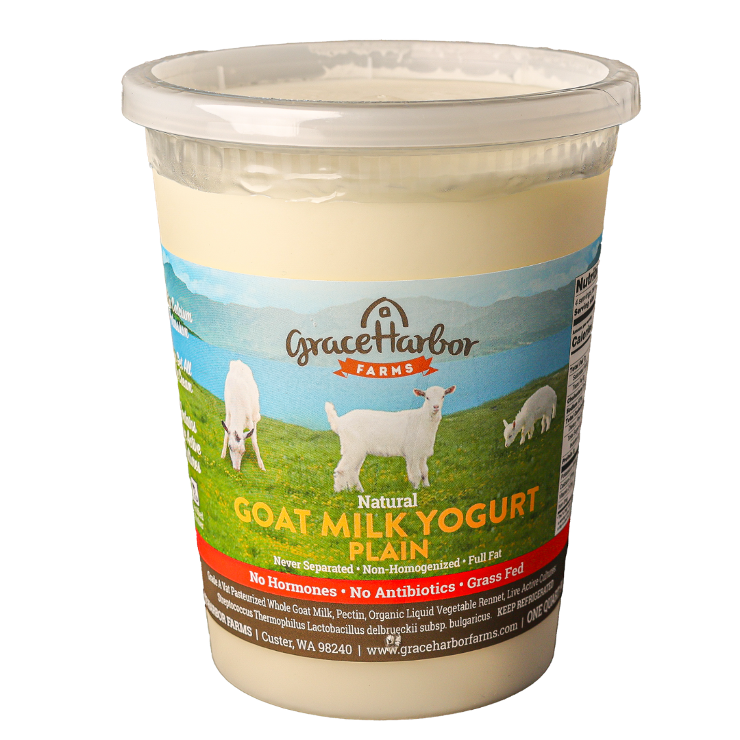 Natural Goat Milk Yogurt 32oz