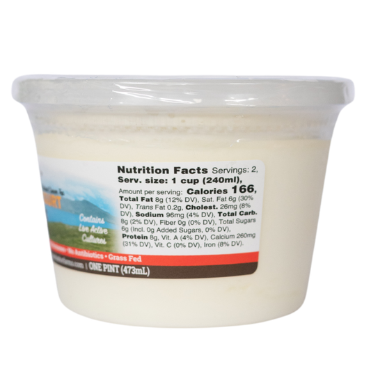 Vanilla Yogurt 16oz