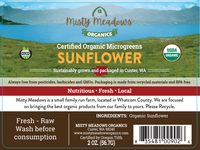 Sunflower Microgreens
