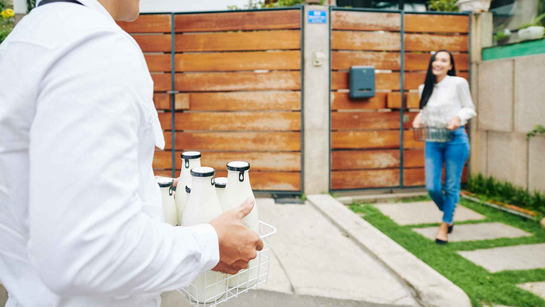 Farm Fresh Milk Near Lynden, Washington