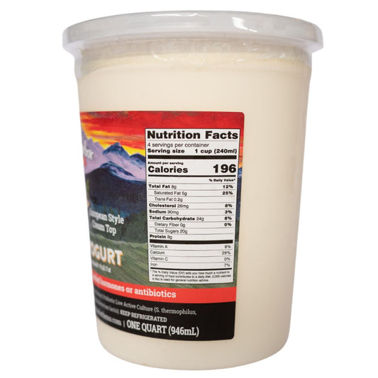 Vanilla Yogurt