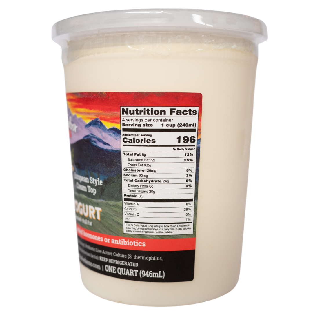 Vanilla Yogurt 32oz