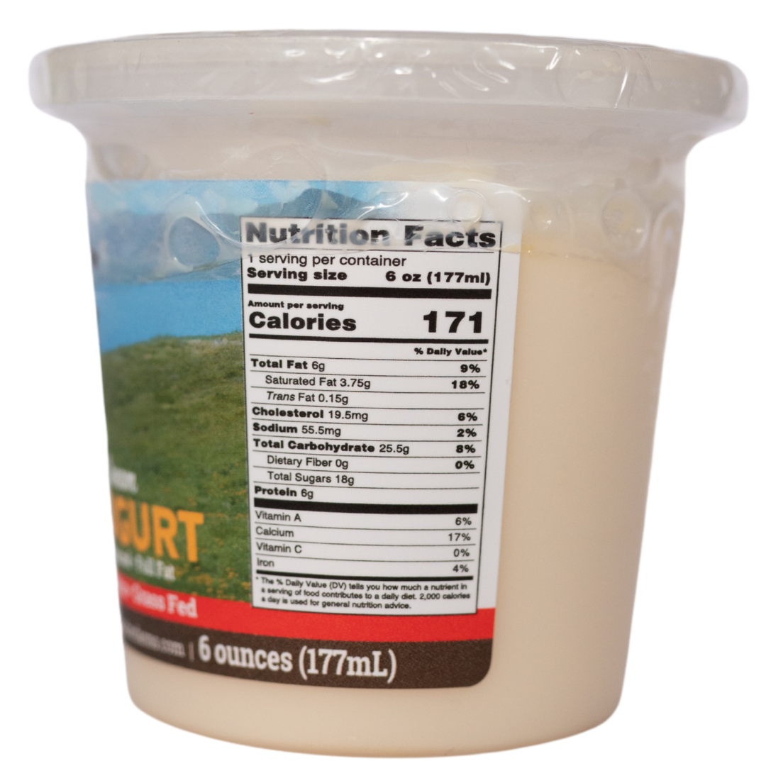 Honey Yogurt 6oz