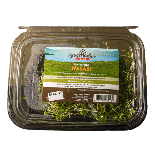 Wasabi Microgreens