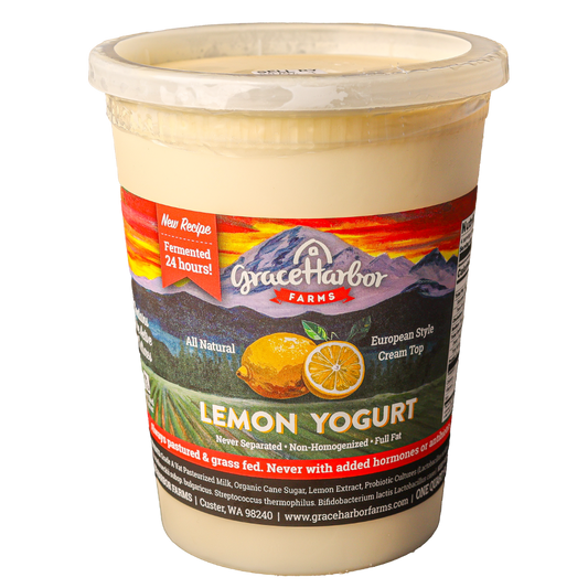 Natural Yogurt Lemon 32oz
