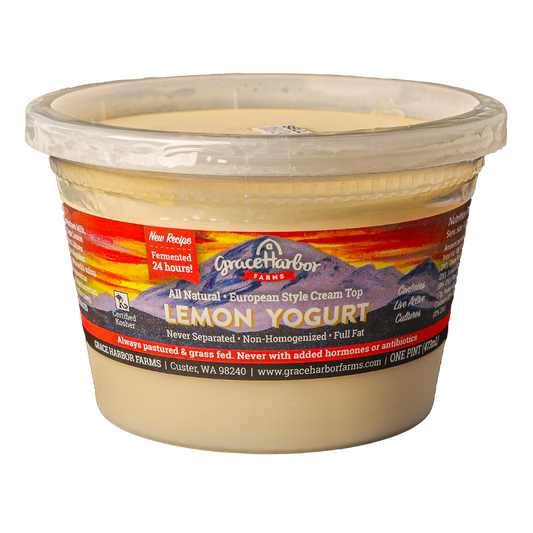 Natural Yogurt Lemon 16oz