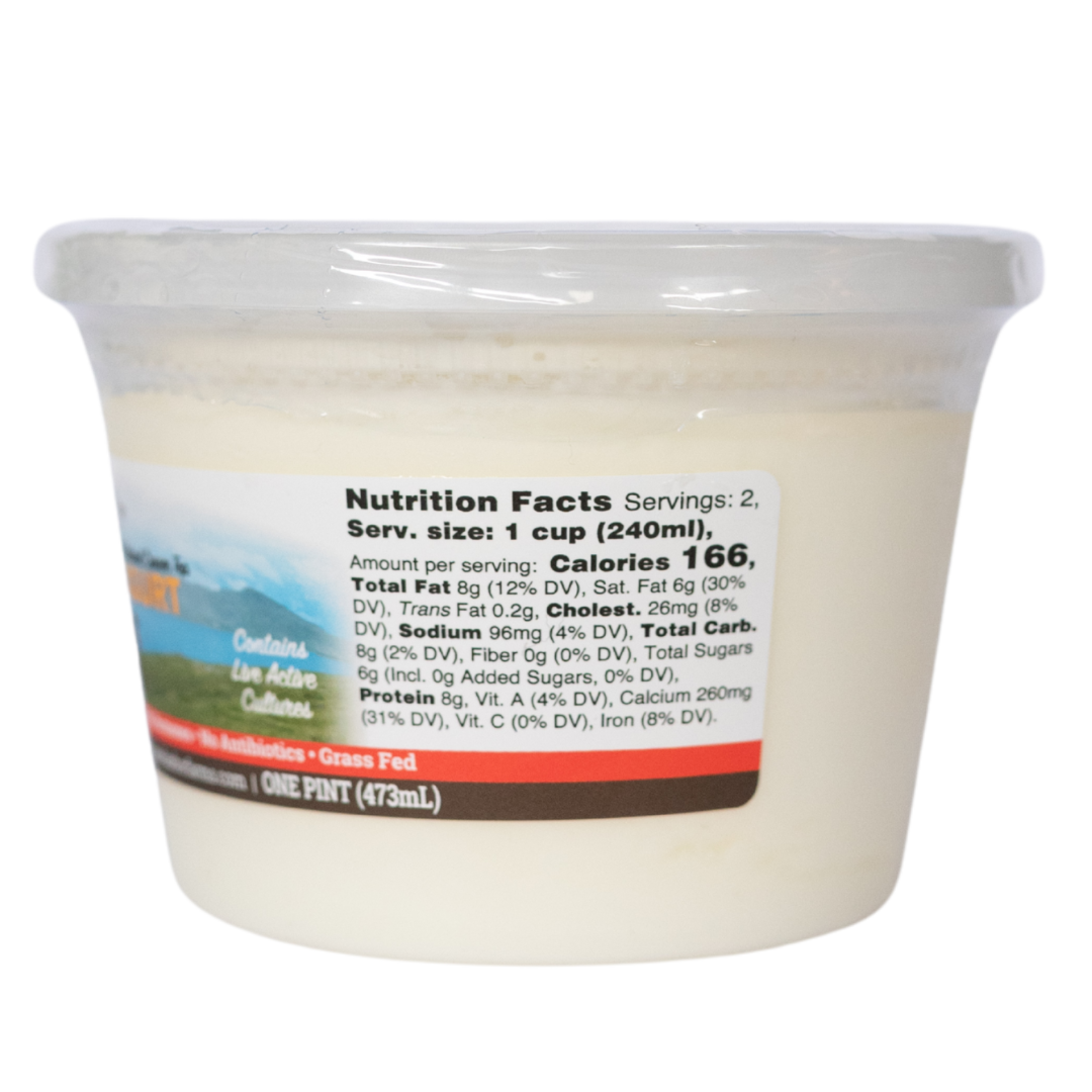Vanilla Yogurt 16oz