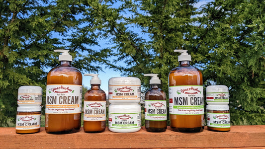 MSM and other skincare products
